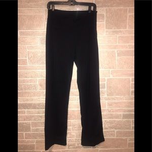 Athleta Black Slightly Wide Leg  Yoga Pants Size M
